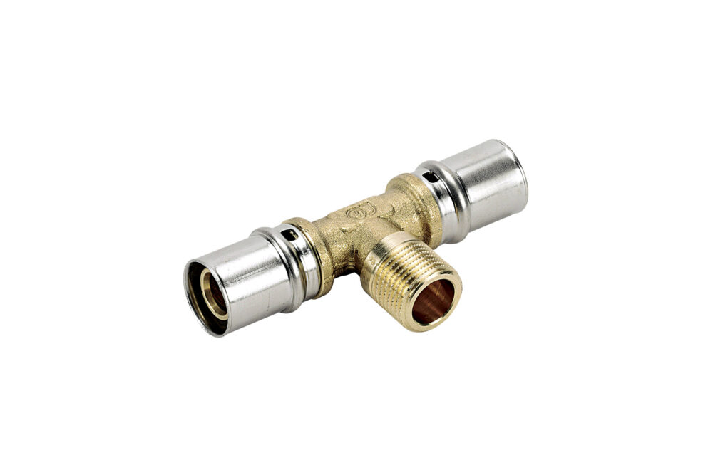 Ti me presim mashkull, fileta EN 10226-1 dhe diapazon temperaturash 0°C–95°C